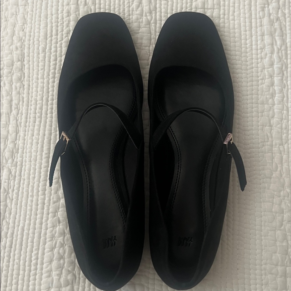 H&M Black Women's Mary Jane Flats